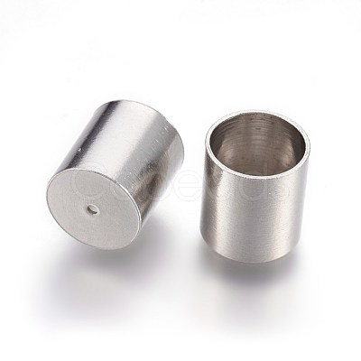 Tarnish Resistant 201 Stainless Steel Cord Ends STAS-O118-68P-1