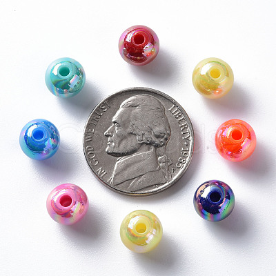 Opaque Acrylic Beads MACR-S370-D8mm-M2-1