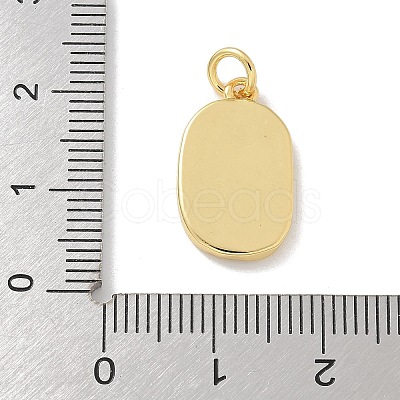 Brass Pendants KK-M300-23G-1