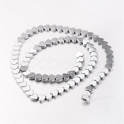 Electroplate Non-magnetic Synthetic Hematite Bead Strands G-F300-23C-01-1