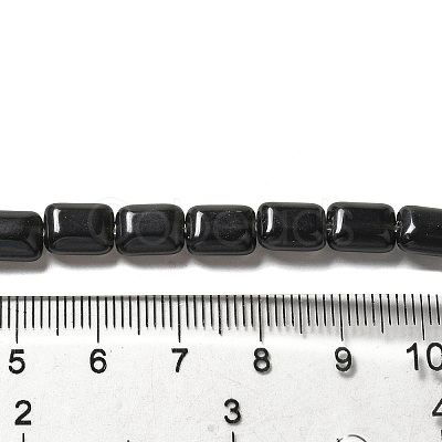 Natural Obsidian Beads Strands G-G085-A26-01-1