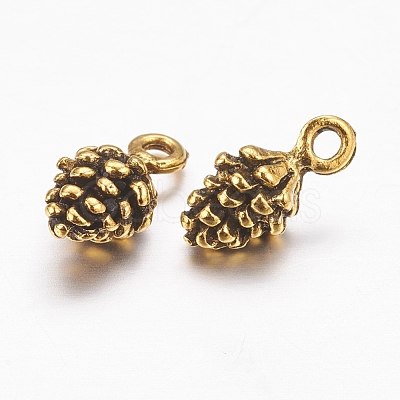 Tibetan Style Alloy Pendants TIBEP-ZA10-0909Y-AG-LF-1
