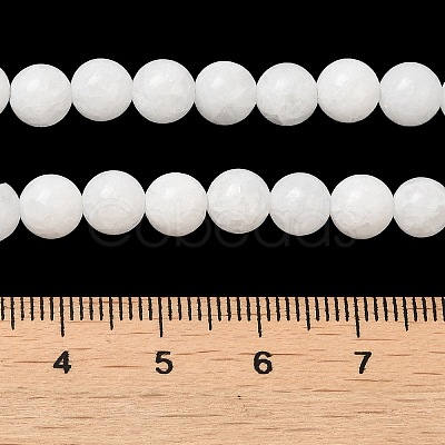 Natural Malaysia Jade Bead Strands G-M101-6mm-10-1
