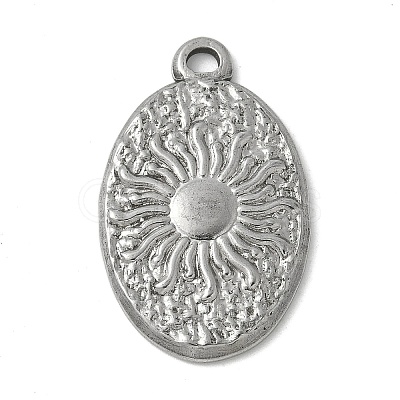 304 Stainless Steel Pendants STAS-L277-03C-P-1
