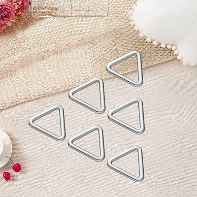 20Pcs Triangle Alloy Linking Rings FIND-CY0001-17P-1