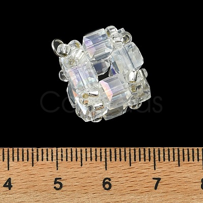 Glass Pendants PALLOY-MZ01350-04-1