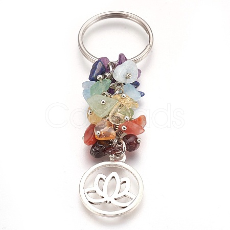 Natural Gemstone Keychain X-KEYC-JKC00163-01-1
