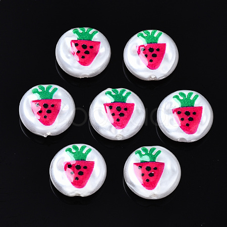 3D Printed ABS Plastic Imitation Pearl Beads KY-S168-015-1