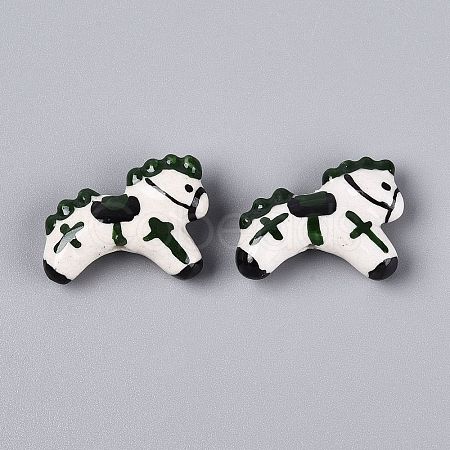 Handmade Porcelain Ceramic Beads PORC-Q005-01B-1
