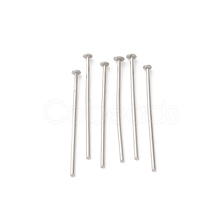 Tarnish Resistant 304 Stainless Steel Flat Head Pins STAS-D448-B-13P-1