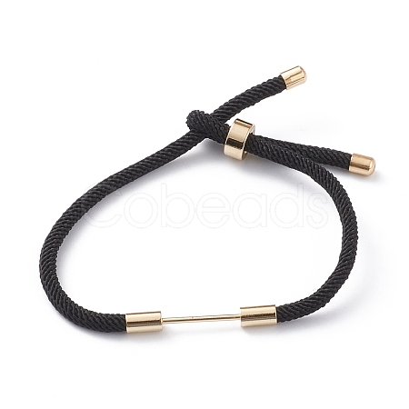 Braided Nylon Cord Bracelet Making X-MAK-A017-D01-03G-1