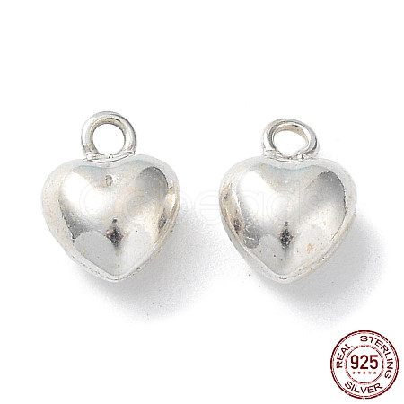 925 Sterling Silver Charms X-STER-H106-01C-S-1