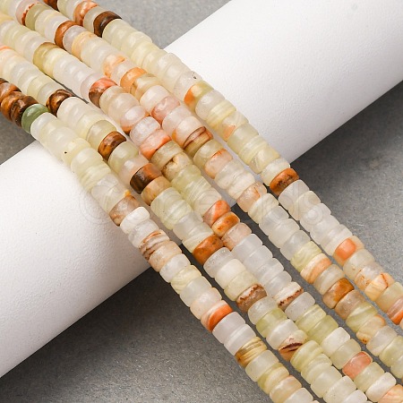 Natural Afghan Jade Beads Strands G-L624-I02-2x4mm-1