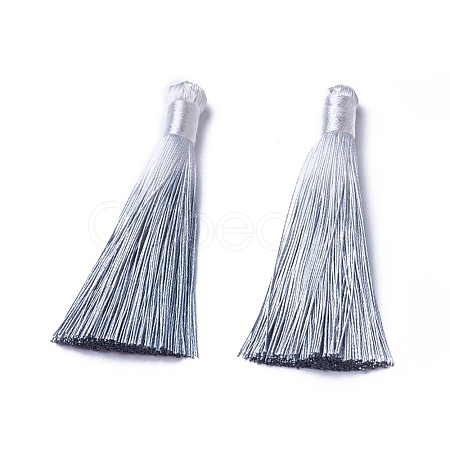 Polyester Tassel Big Pendant Decorations X-FIND-E018-F34-1