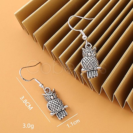Brass & Alloy Dangle Earrings FS-WG95800-12-1