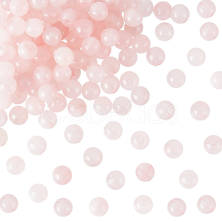 Natural Rose Quartz Beads Strands G-OC0001-02-6mm-1
