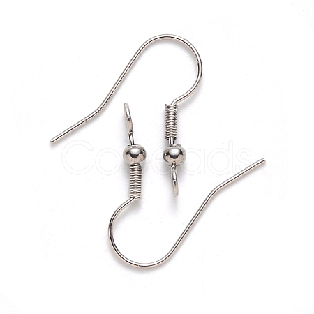 Tarnish Resistant 304 Stainless Steel Earring Hooks X-STAS-S111-003-1