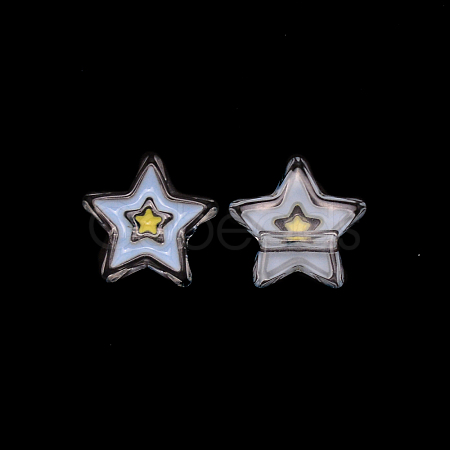 Resin Enamel Beads RESI-CJC0008-29E-1