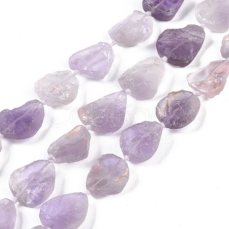 Natural Ametrine Beads Strands G-Q164-E02-01-1