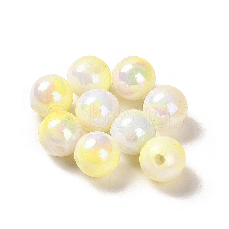Opaque Acrylic Beads OACR-Z016-01A-03-1