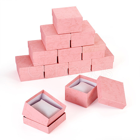 Square Paper Jewelry Bracelet Gift Boxes CON-TAC0010-91D-1