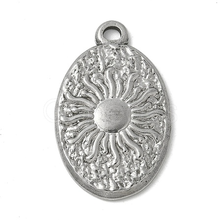 304 Stainless Steel Pendants STAS-L277-03C-P-1