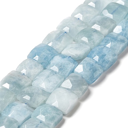 Natural Aquamarine Beads Strands G-G980-09-1