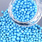 Small Craft Foam Balls, Round, for DIY Wedding Holiday Crafts Making, Deep Sky Blue, 2.5~3.5mm