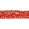 Transparent Electroplate Glass Beads Strands, AB Color Plated, Faceted, Bicone, Red, 2.9~3.3x2.5mm, Hole: 0.7mm, about 145~150pcs/strand, 41.5~42cm