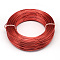 Aluminum Wire, Bendable Metal Craft Wire, Flexible Craft Wire, for Beading Jewelry Craft Making, Red, 15 Gauge, 1.5mm, 100m/500g(328 Feet/500g)