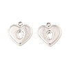 Non-Tarnish 304 Stainless Steel Charms STAS-A089-32P-1