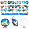 Glass Cabochons GGLA-SC0001-57-2