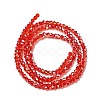 Glass Beads Strands EGLA-S056-2mm-13-2
