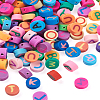 300Pcs Handmade Polymer Clay Colours Beads CLAY-CW0001-02B-19