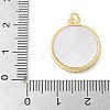 Brass Micro Pave Cubic Zirconia Pendants KK-K298-16G-01-3