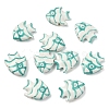 10Pcs Handmade Porcelain Beads PORC-YW0001-24A-1