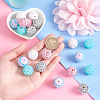 Resin Rhinestone Beads RESI-PH0001-81B-3