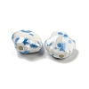 Shell Shape Handmade Porcelain Beads X1-PORC-E022-01F-3