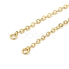 Rack Plating Brass Cable Chain Link Bracelet Making KK-TAC0016-05G-2