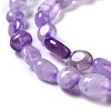 Natural Lavender Amethyst Beads Strands G-G018-50-3