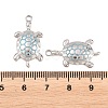 304 Stainless Steel Enamel Pendants STAS-K293-25P-3