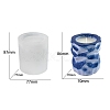 Food Grade Irregular Column DIY Silicone Candle Molds PW-WG83295-01-1