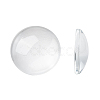 Transparent Glass Cabochons GGLA-R026-18mm-1