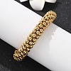 304 Stainless Steel Bracelets STAS-D330-01G-4