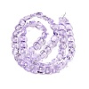 Electroplate Glass Beads Strands EGLA-N012-07H-2