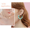 100Pcs 10 Colors Transparent Glass Beads Strands GLAA-TA0001-40-8