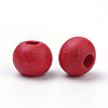 Dyed Wood Beads WOOD-S662-6x7mm-A-2