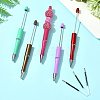 10Pcs ABS Plastic & Iron Ball-Point Pen AJEW-FS0001-41E-5
