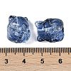 Transparent Spray Paint Glass Beads X1-GLAA-H035-01J-3