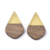 Resin & Wood Pendants X-RESI-S358-23D-2